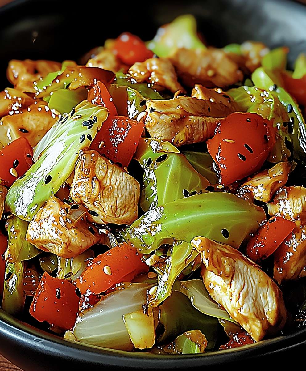 Chicken Cabbage Stir Fry