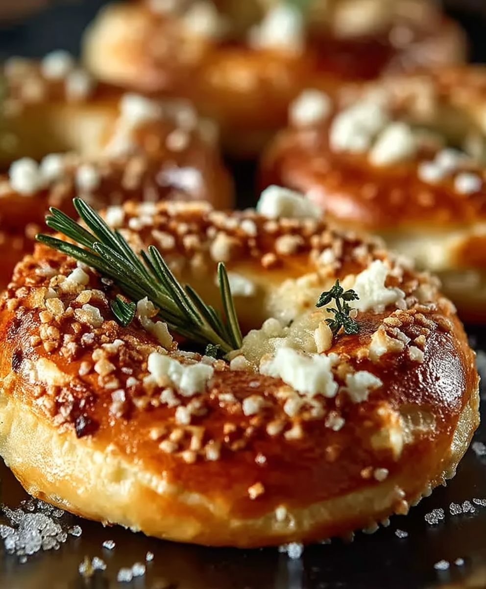 Rosemary Parmesan Pretzels