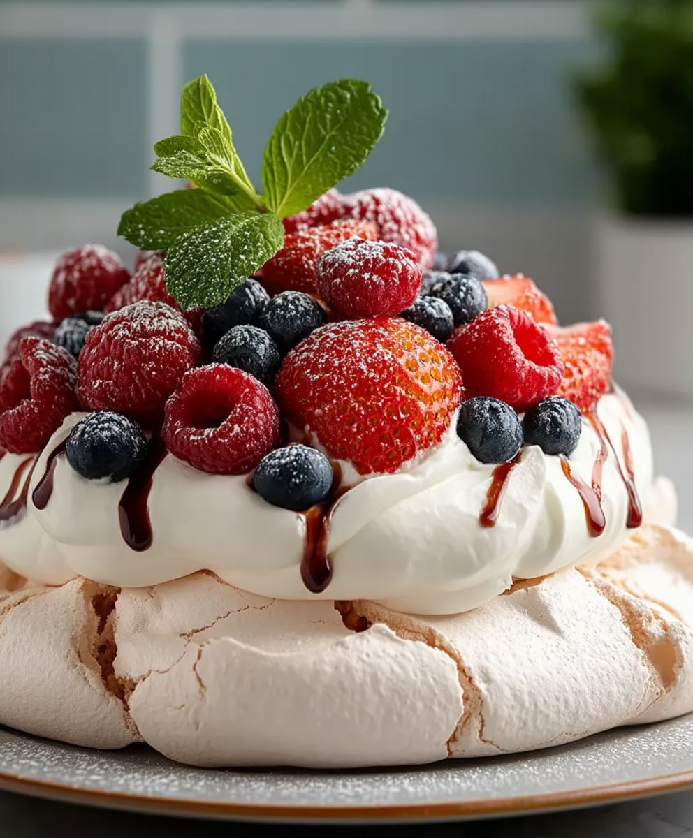 Berry Pavlova