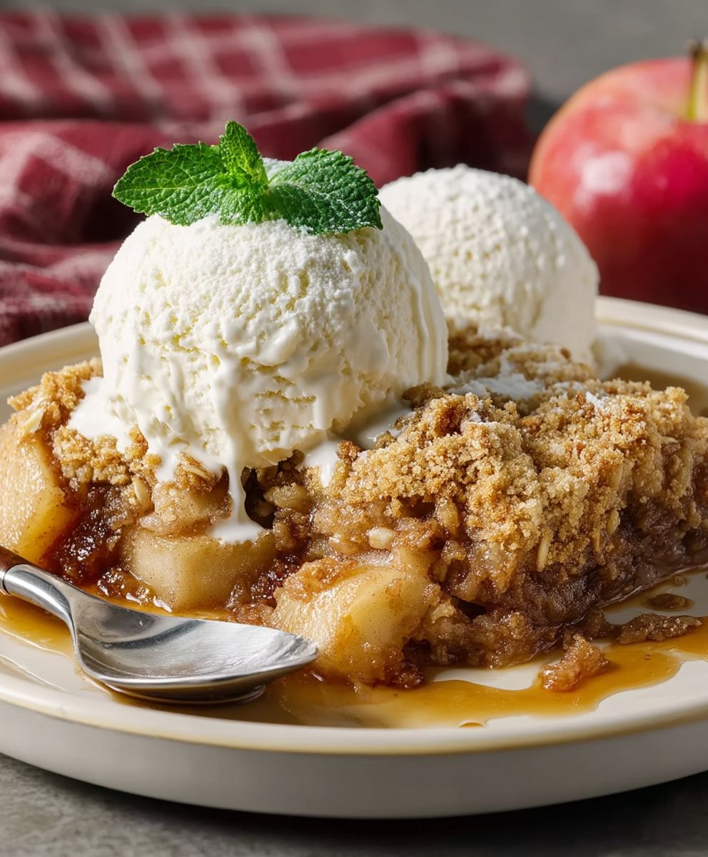 Apple Crisp Oats