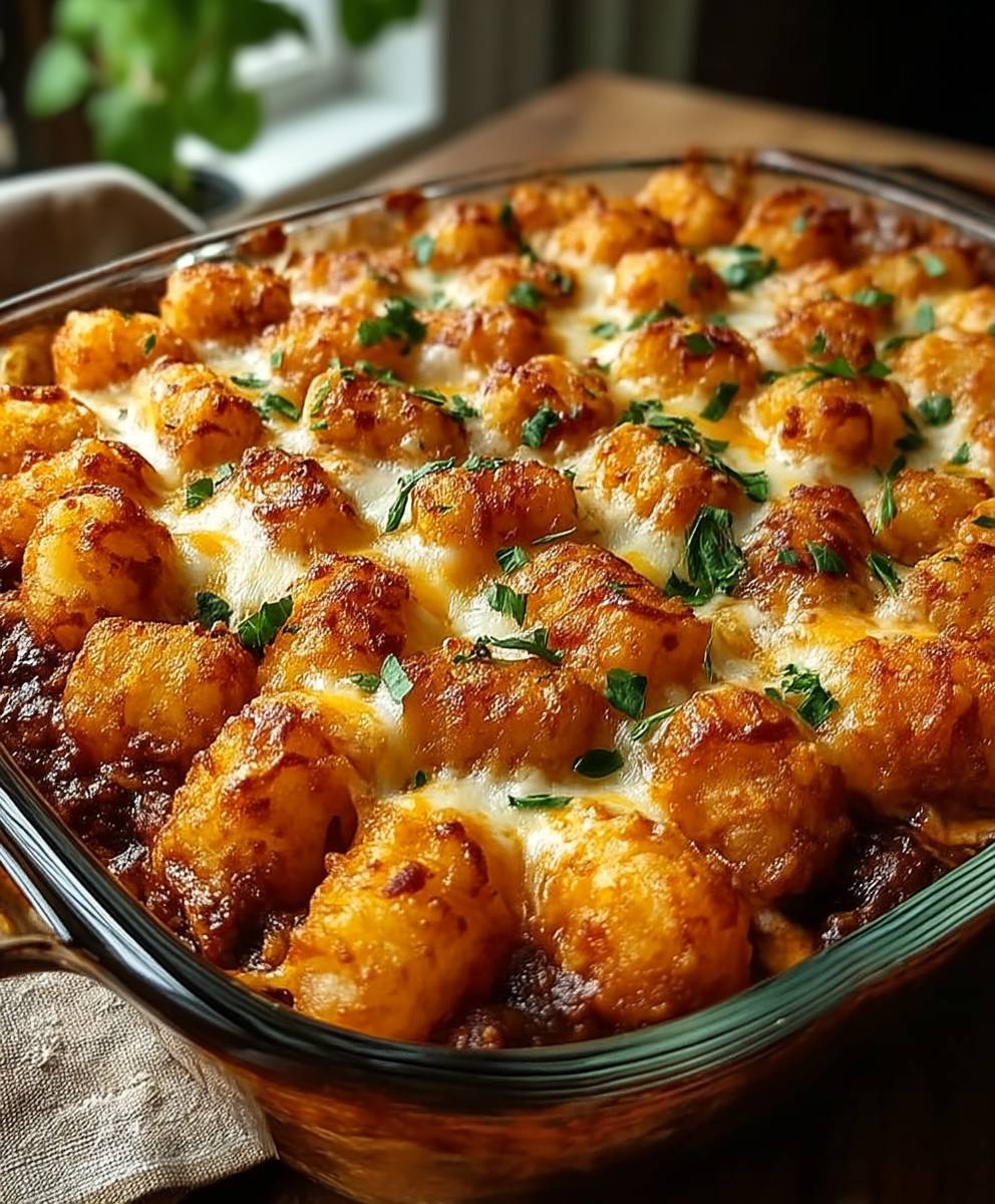 Tater Tot Fiesta Bake
