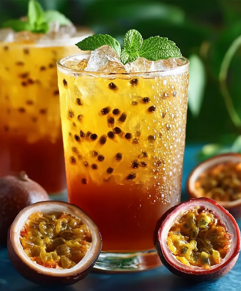 Passion Fruit Iced Tea