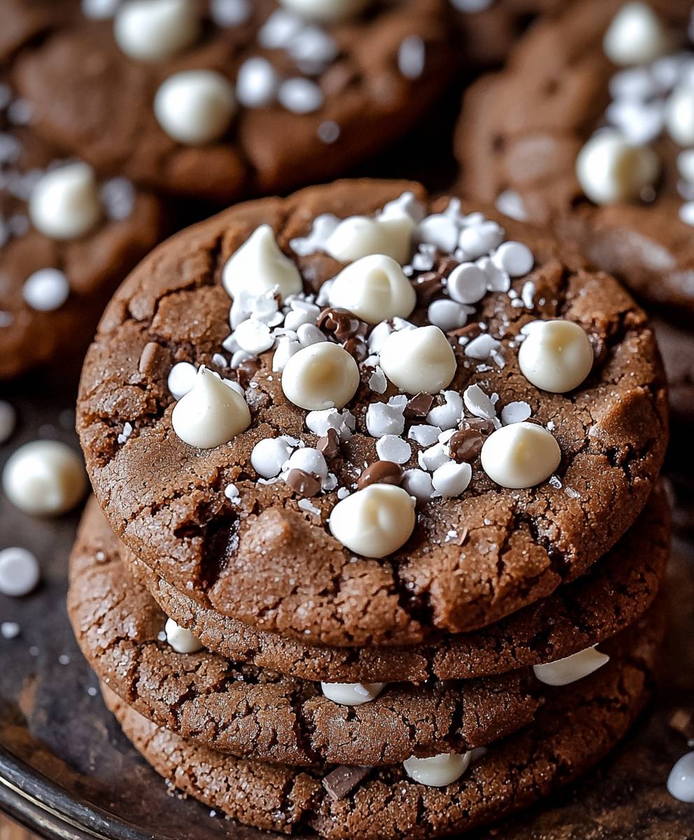 Hot chocolate cookies