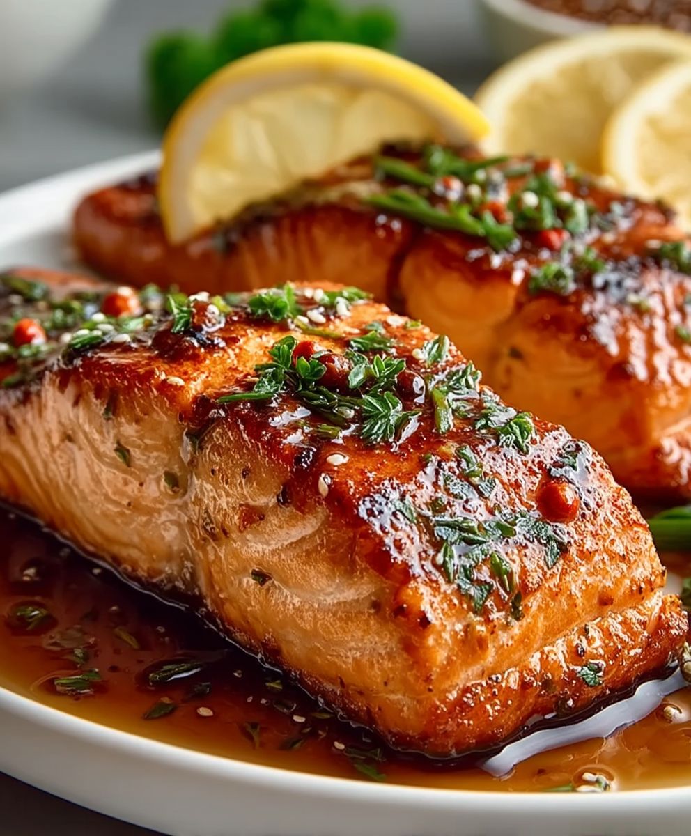 Honey Garlic Salmon