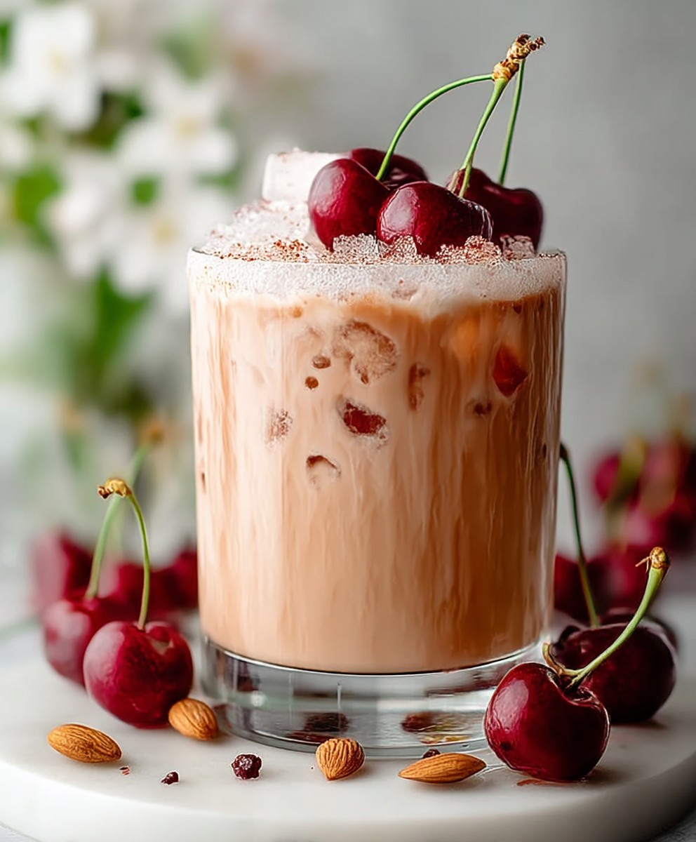 Iced Cherry Chai