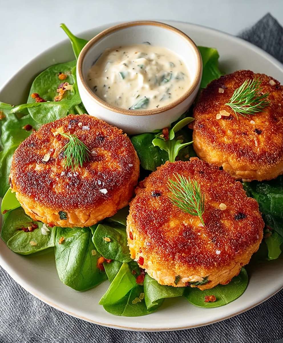 Fresh Salmon Cakes