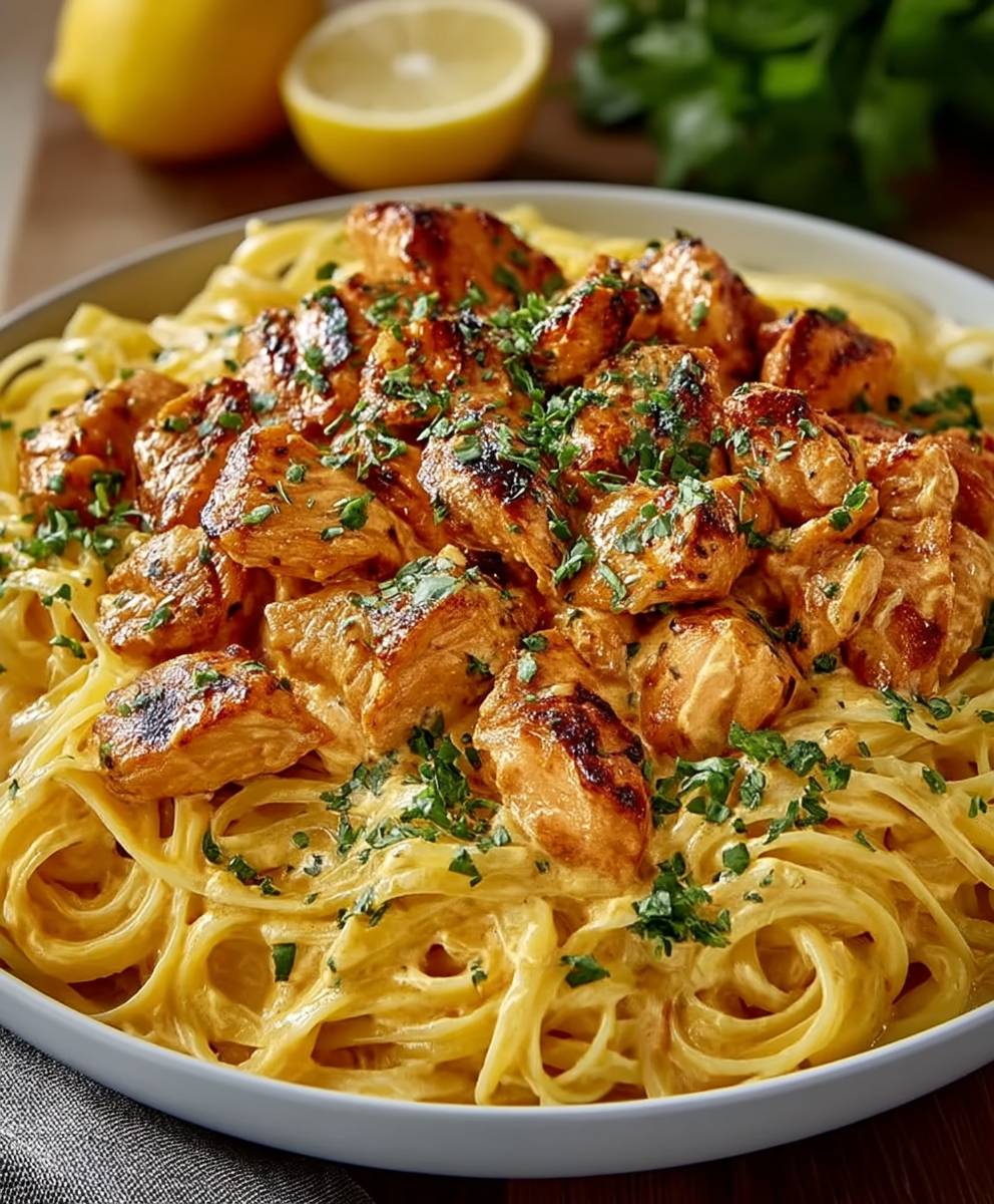 Cowboy Butter Chicken Linguine