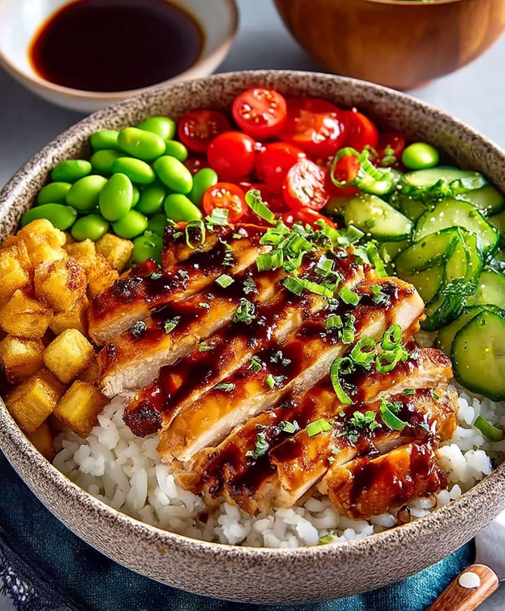 Teriyaki Chicken Rice Bowl