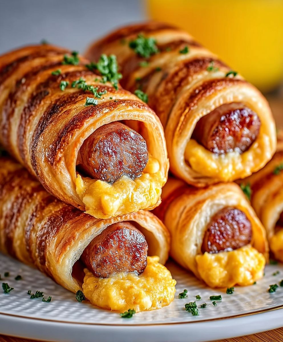 Pigs in a blanket breakfast