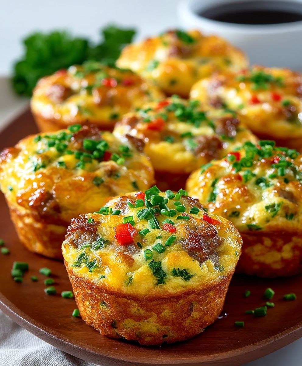 Sausage breakfast muffins