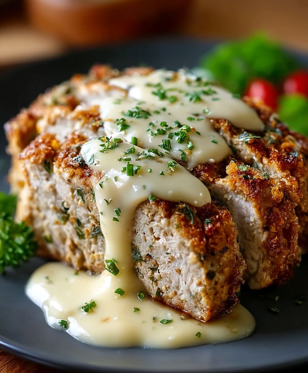 Chicken Cordon Bleu Meatloaf