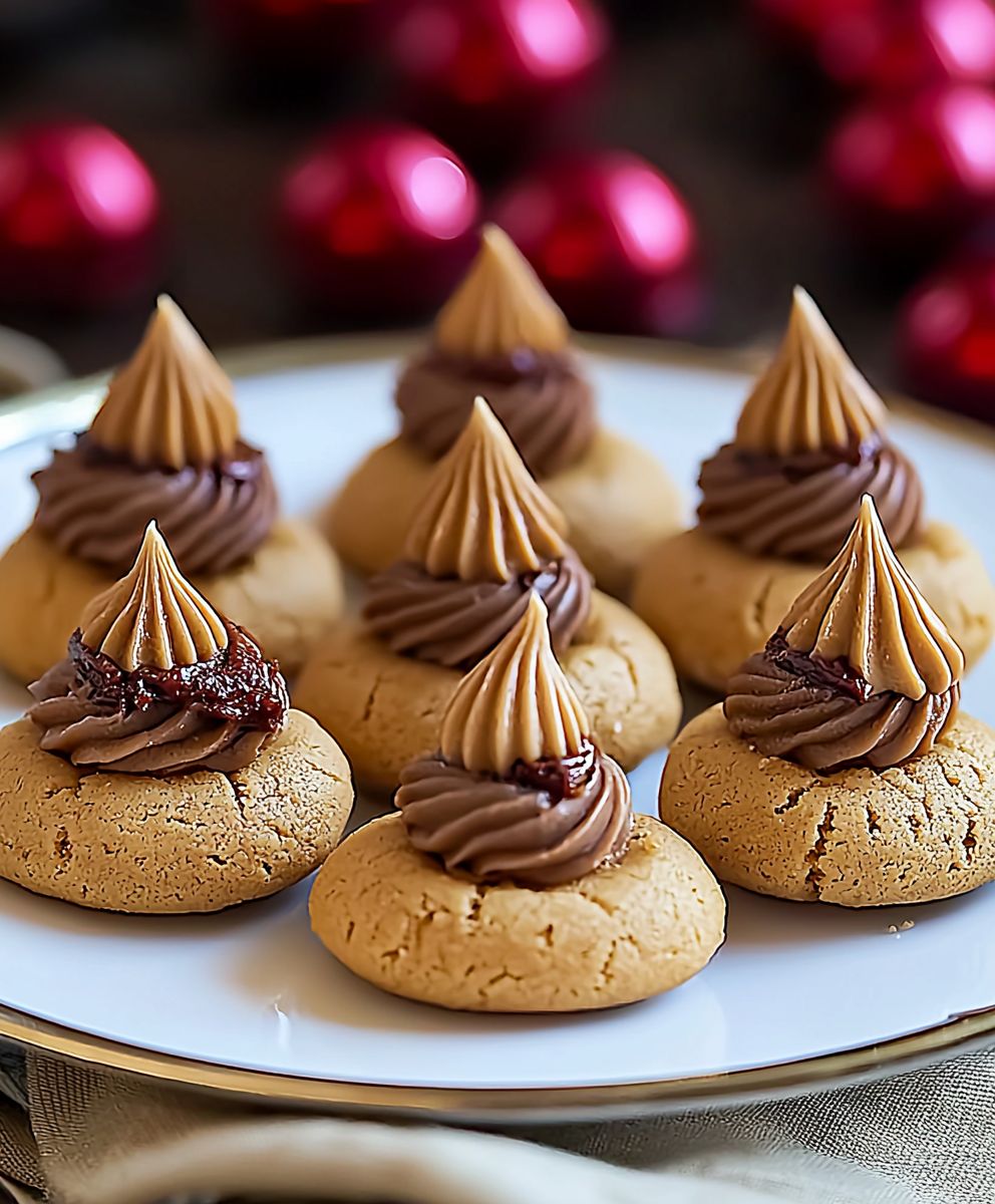 Peanut Butter Blossom Cookies