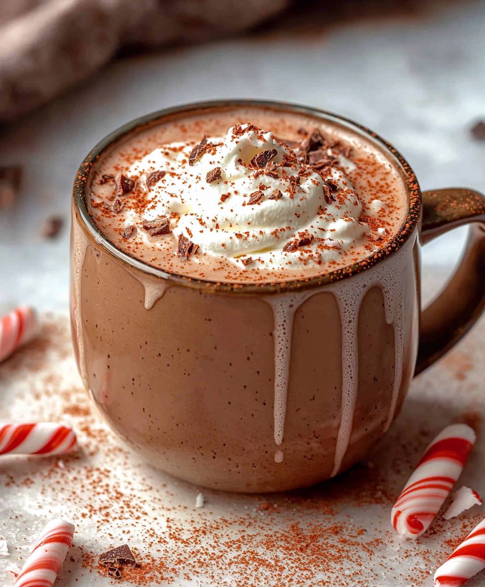 Peppermint hot cocoa