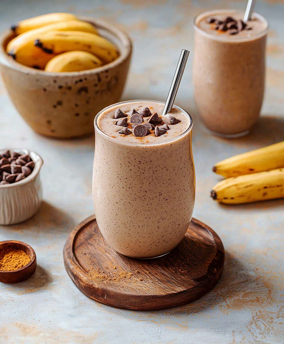Snickerdoodle chip smoothie