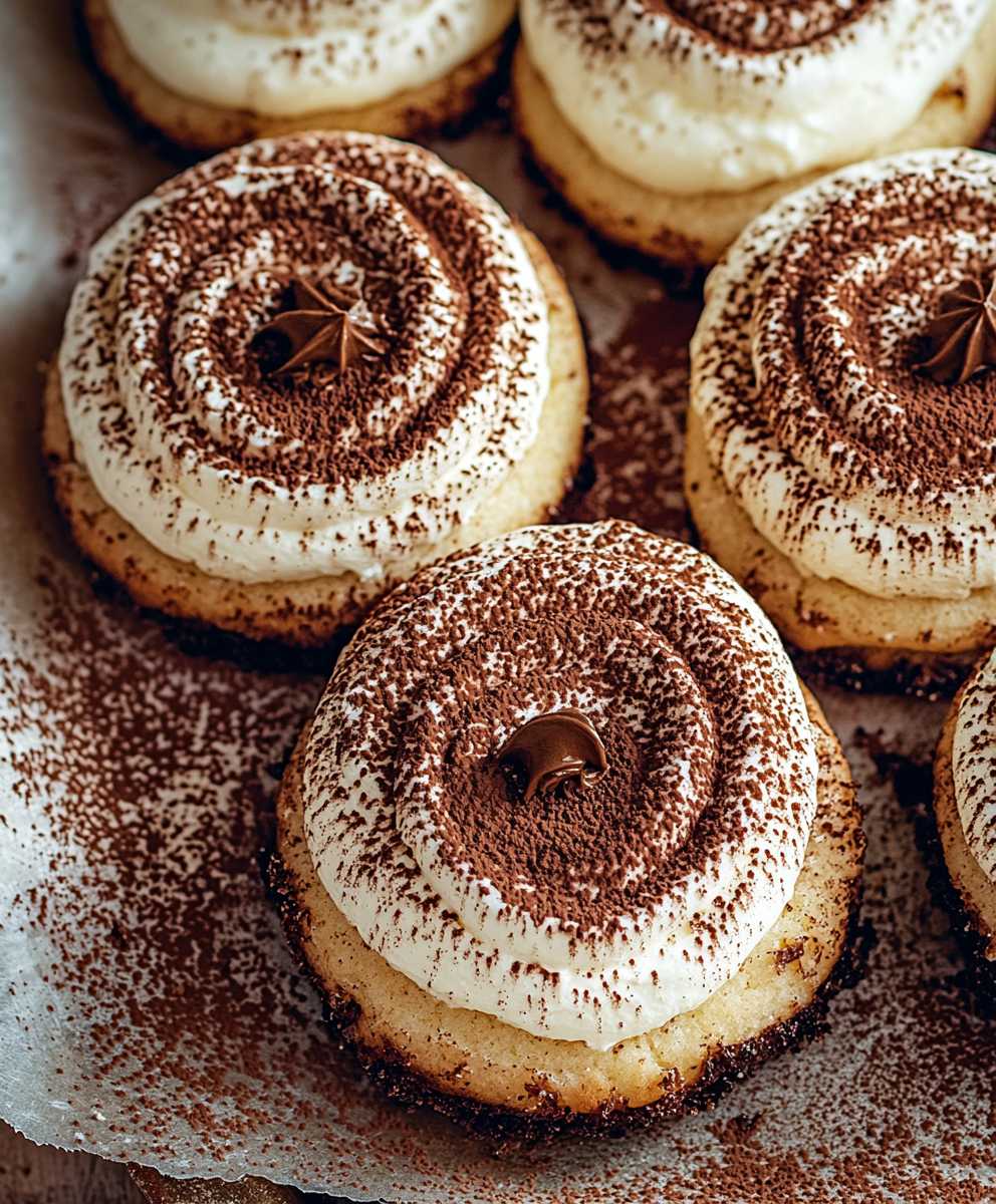 Tiramisu cookies
