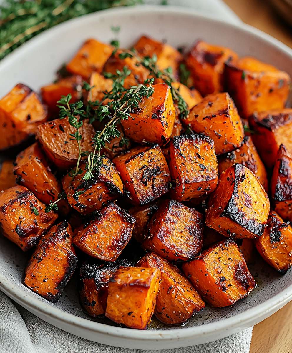 Roasted Sweet Potatoes Carrots