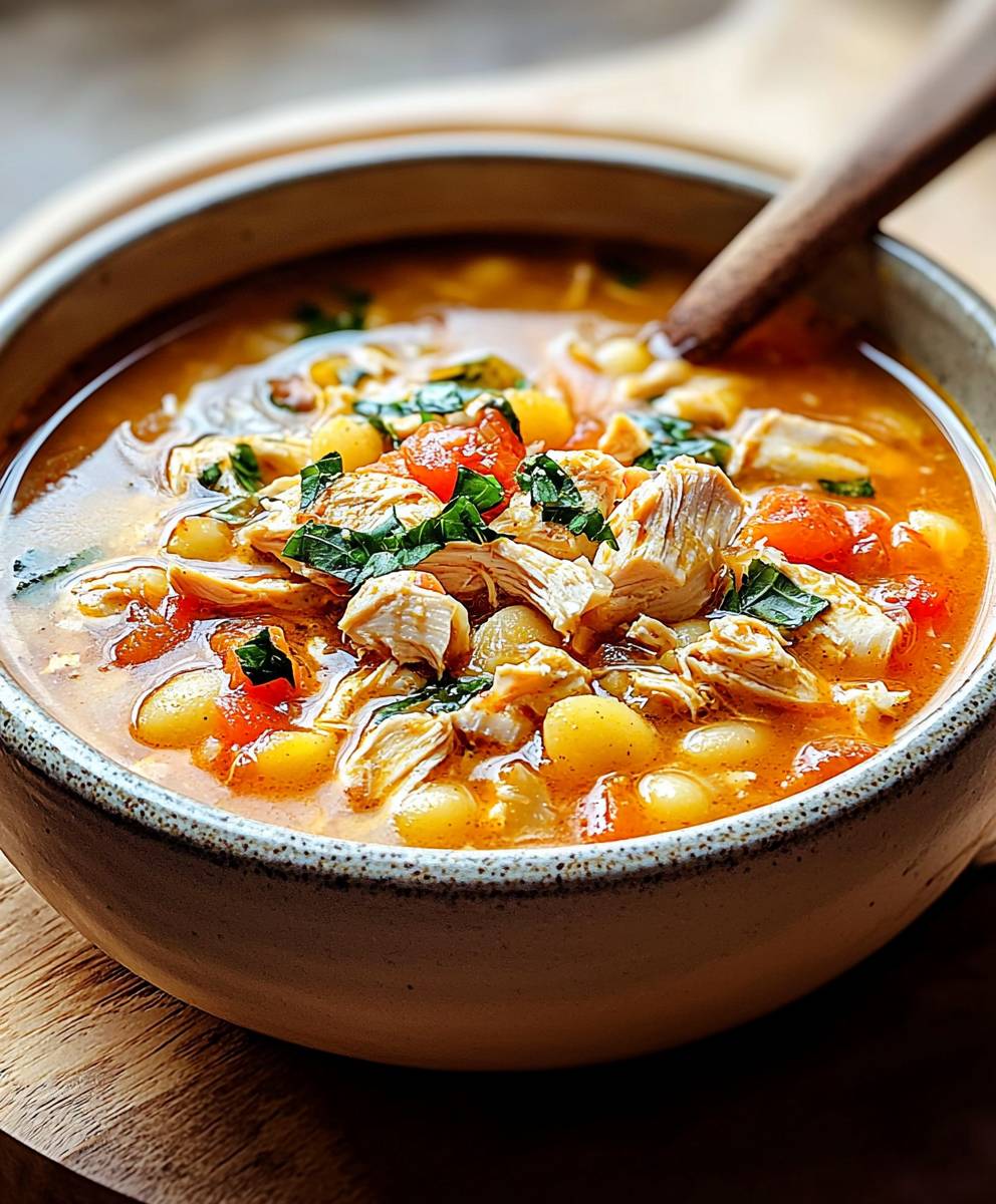 Sicilian Chicken Soup