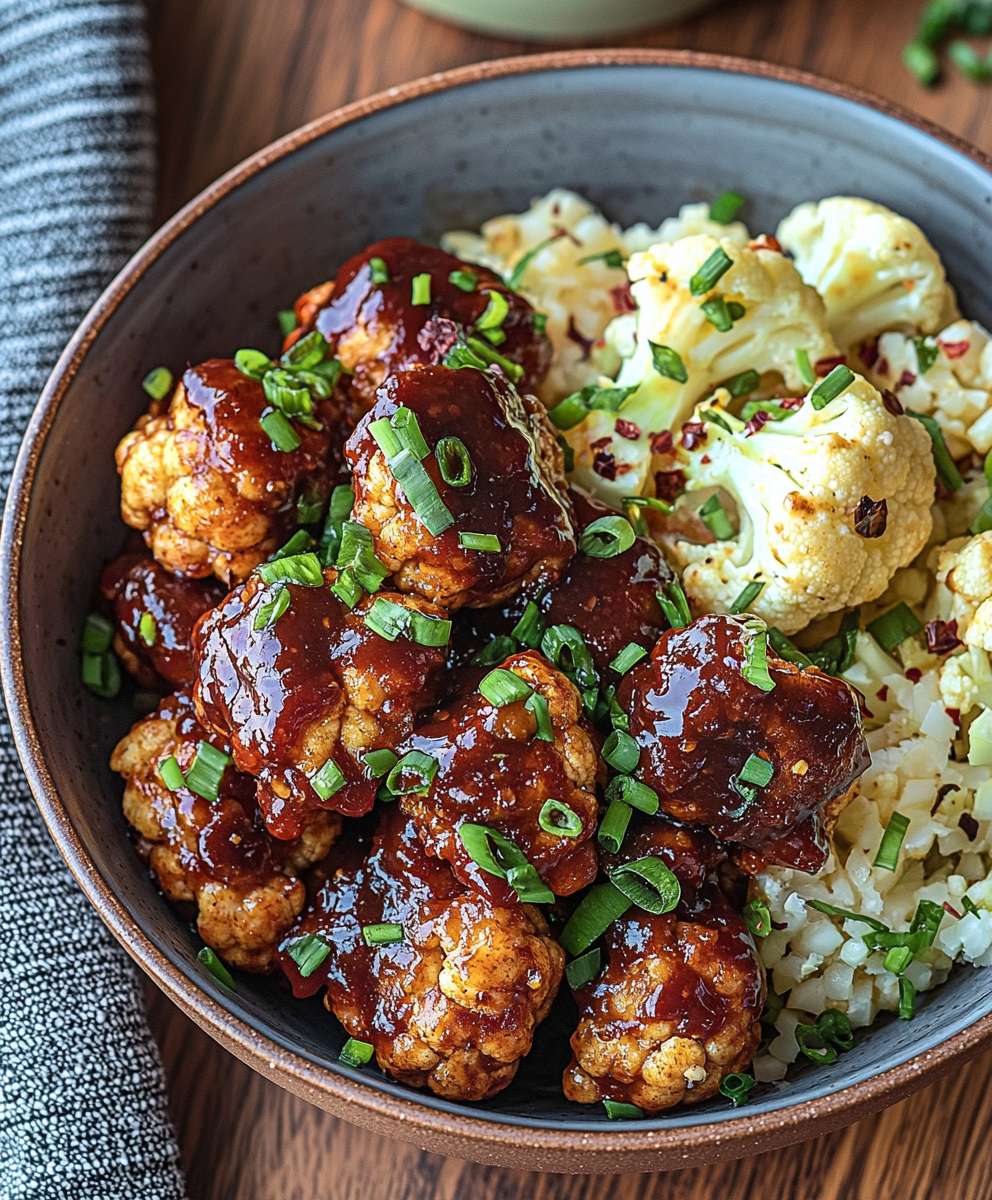 BBQ Cauliflower Bites