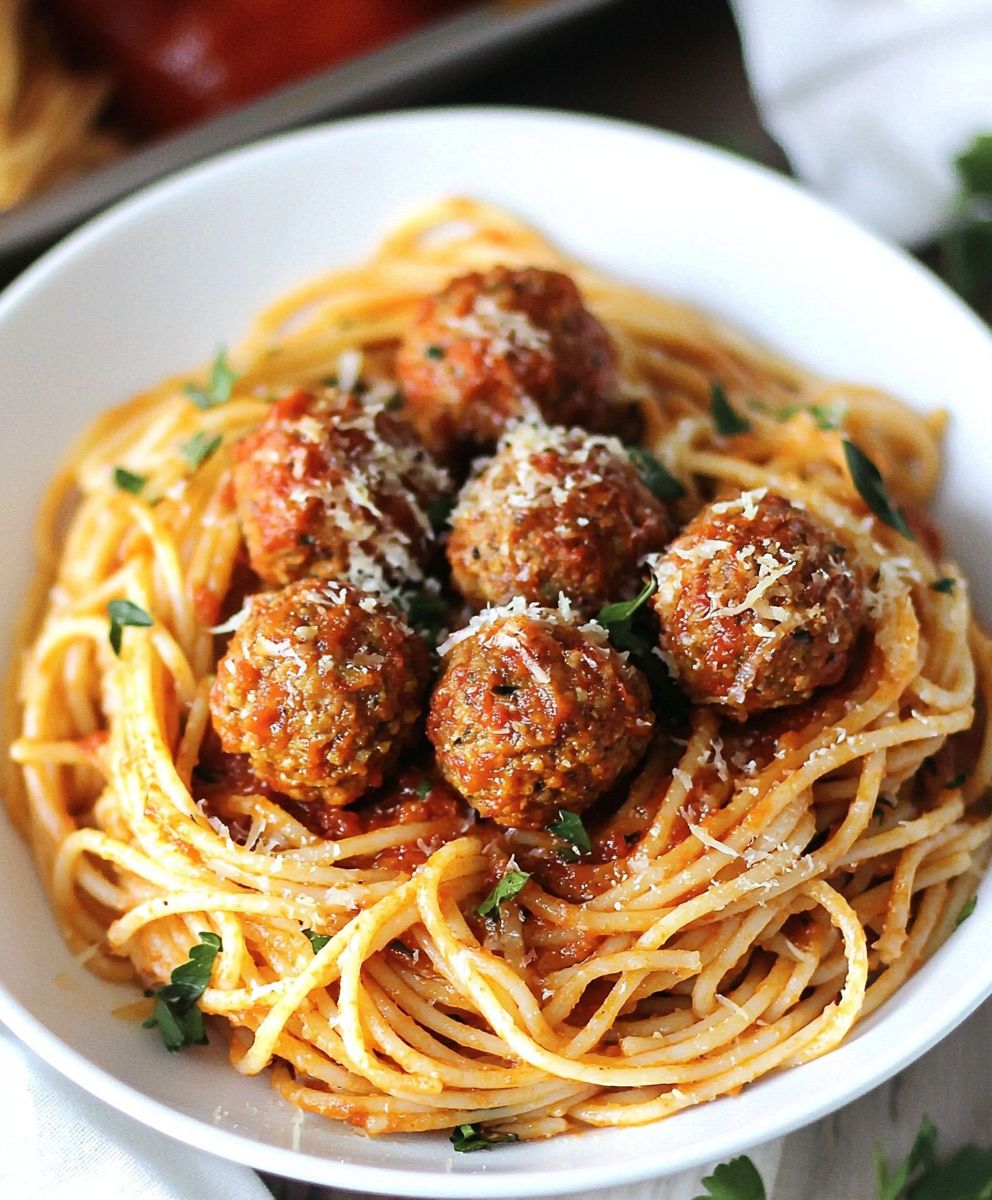Vegan Spaghetti Meatballs