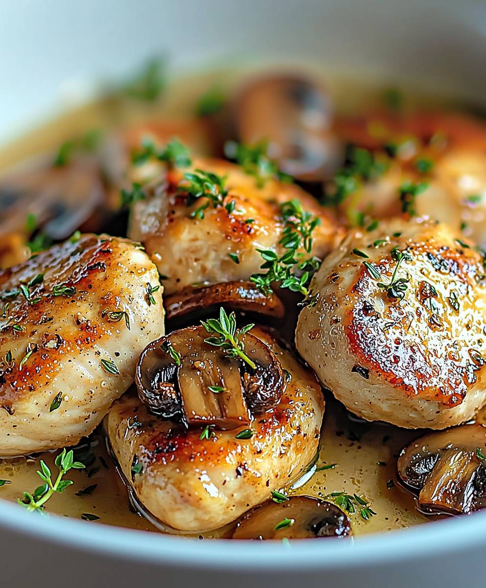 Mushroom Chicken