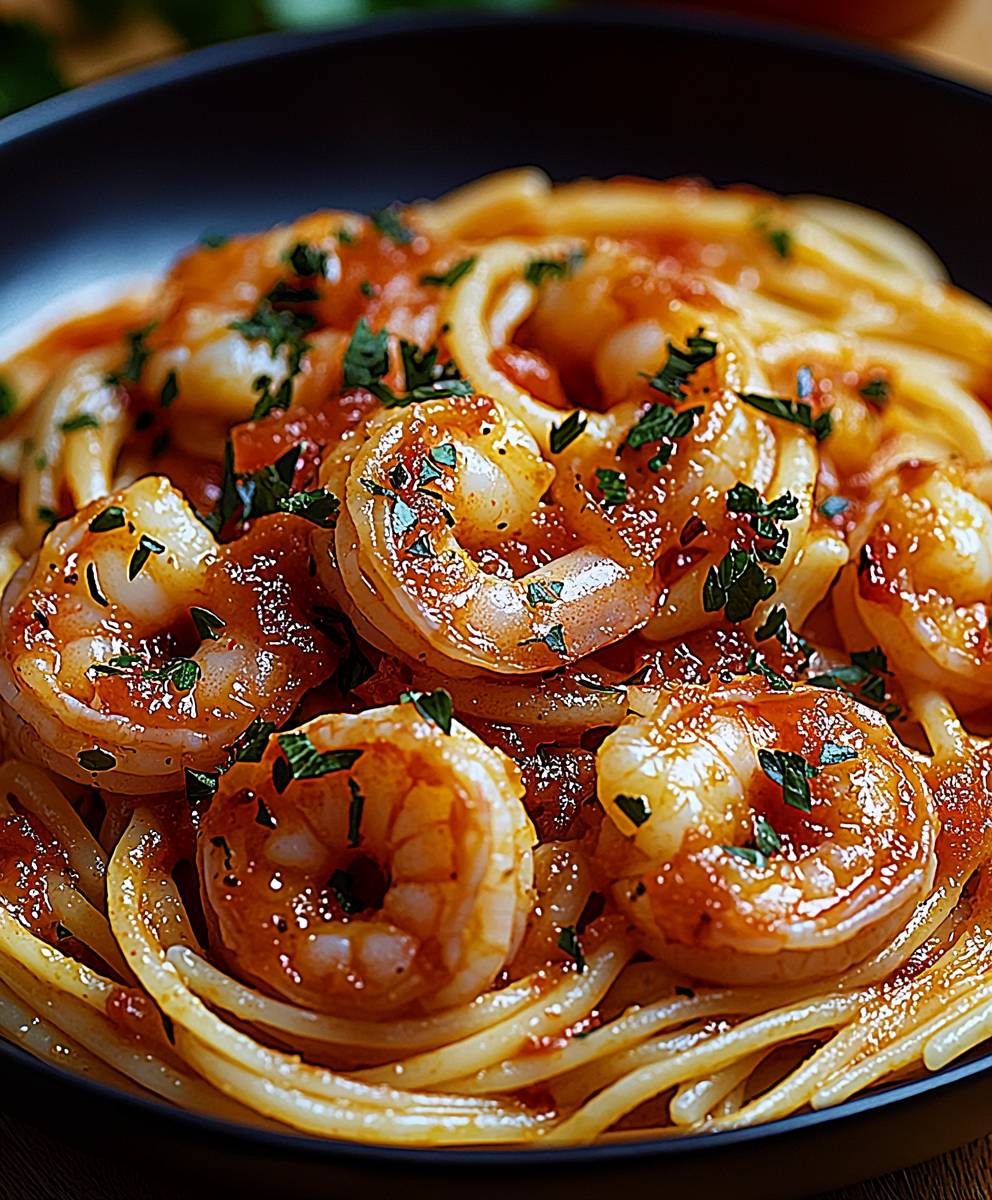 Shrimp Fra Diavolo Linguine