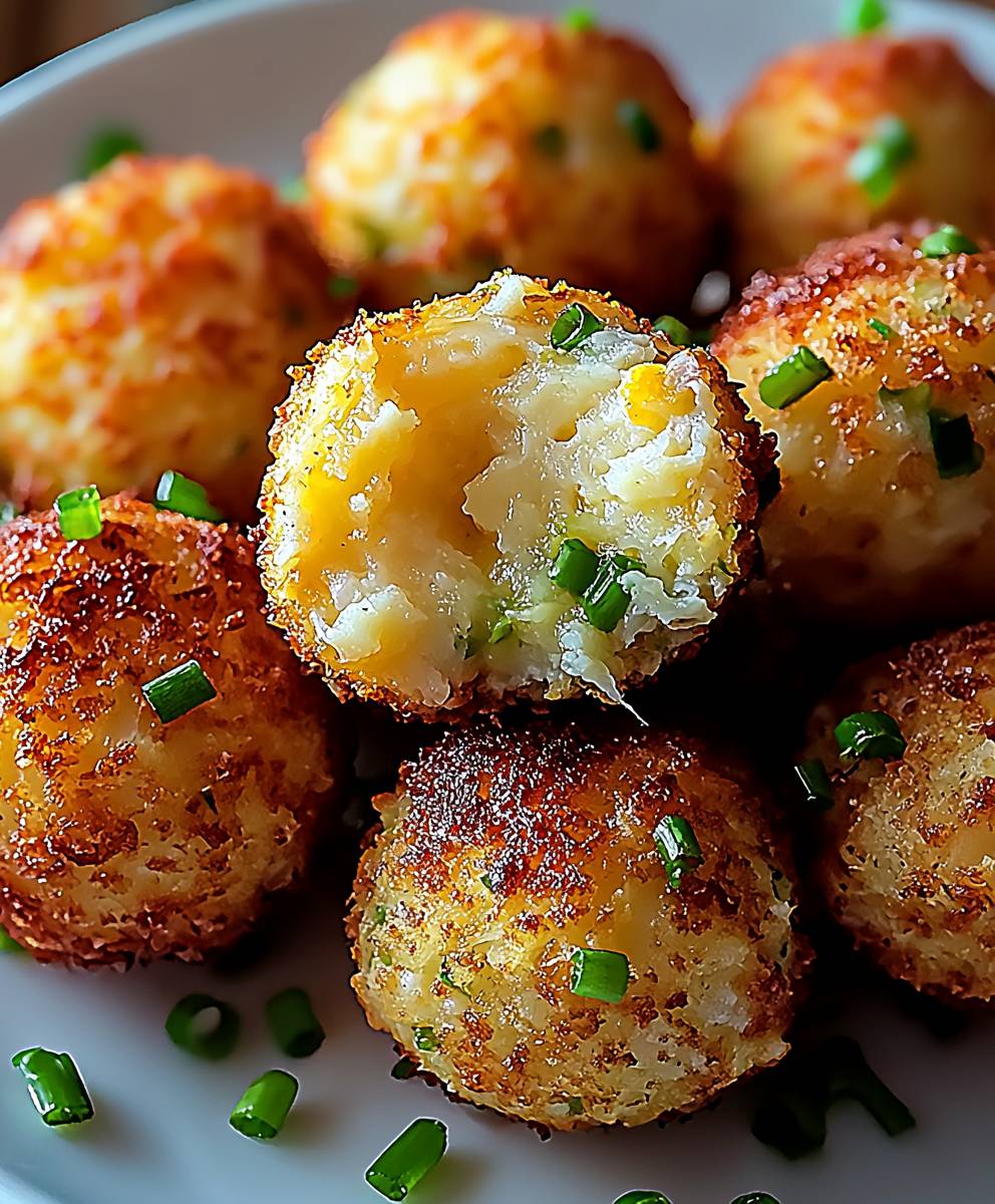 Cheesy Colcannon Balls