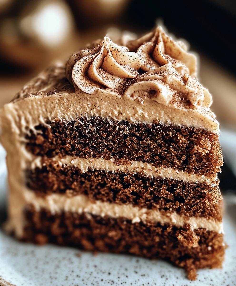 Gingerbread Cake Molasses Frosting