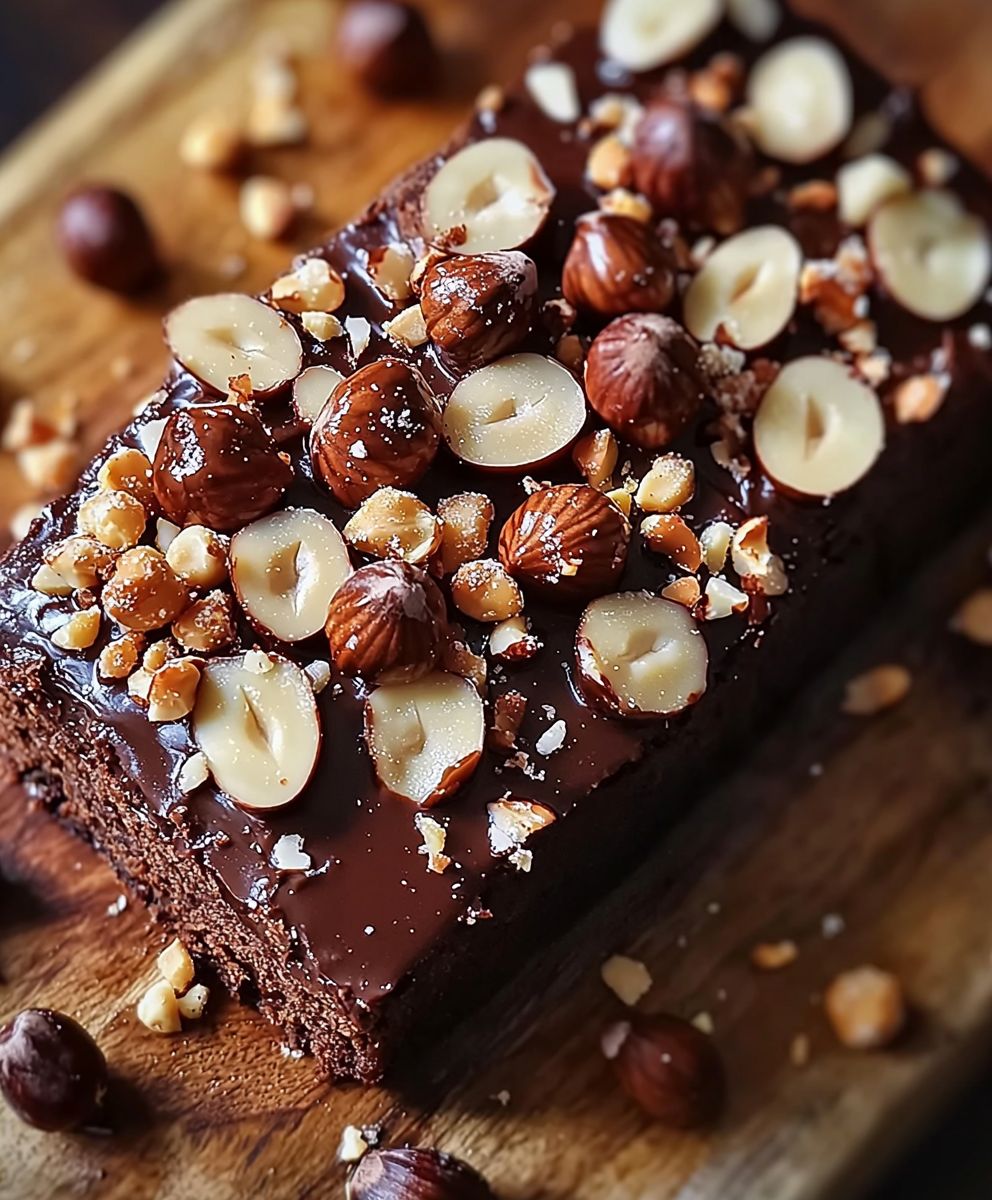 Hazelnut chocolate delice