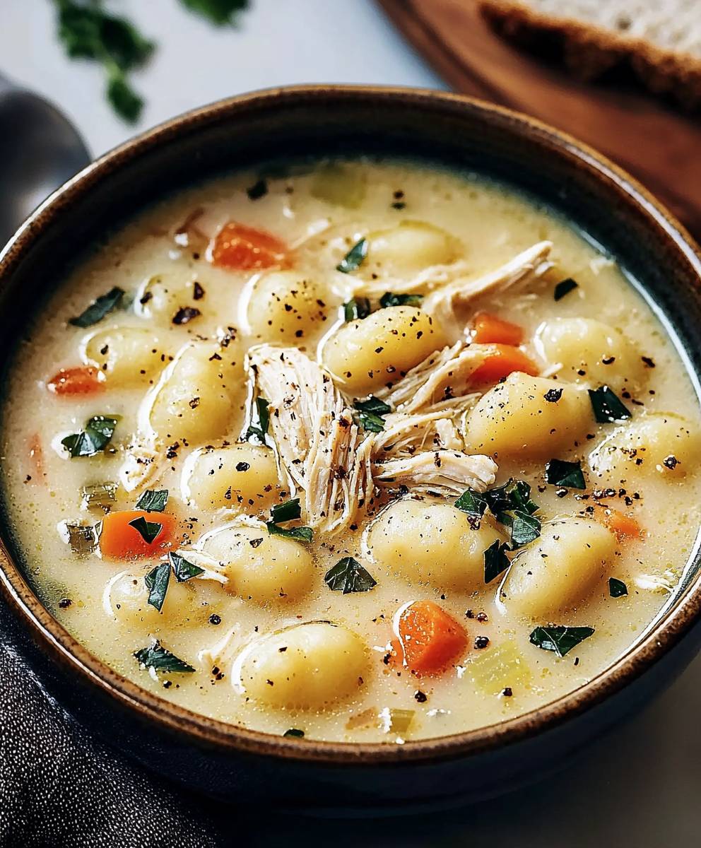Chicken Gnocchi Soup