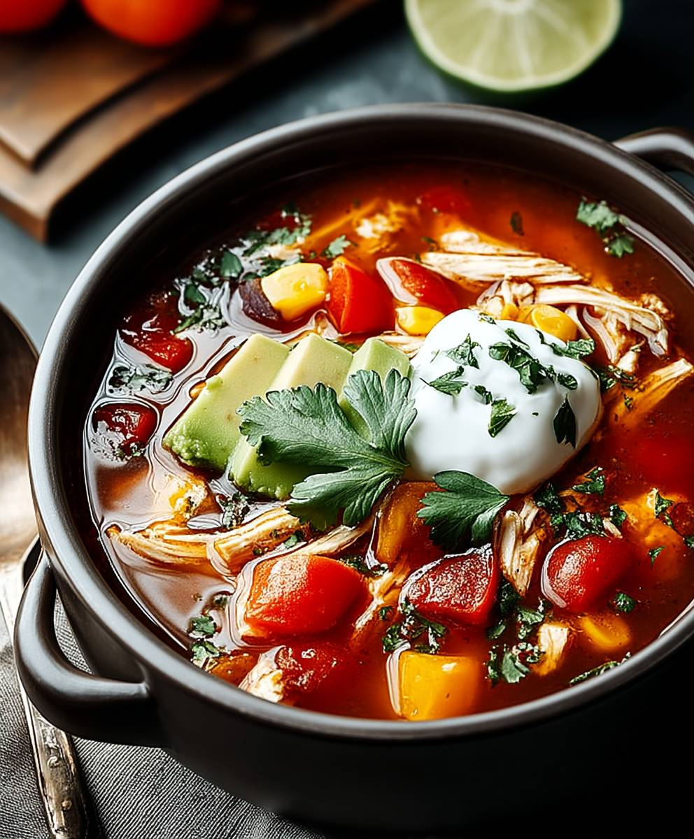 Chicken Tortilla Soup Healthy