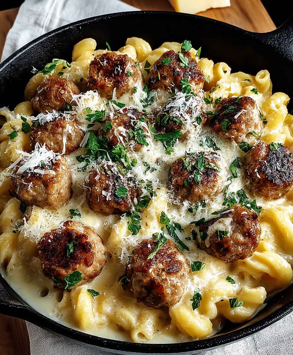 Garlic Butter Sausage Pasta
