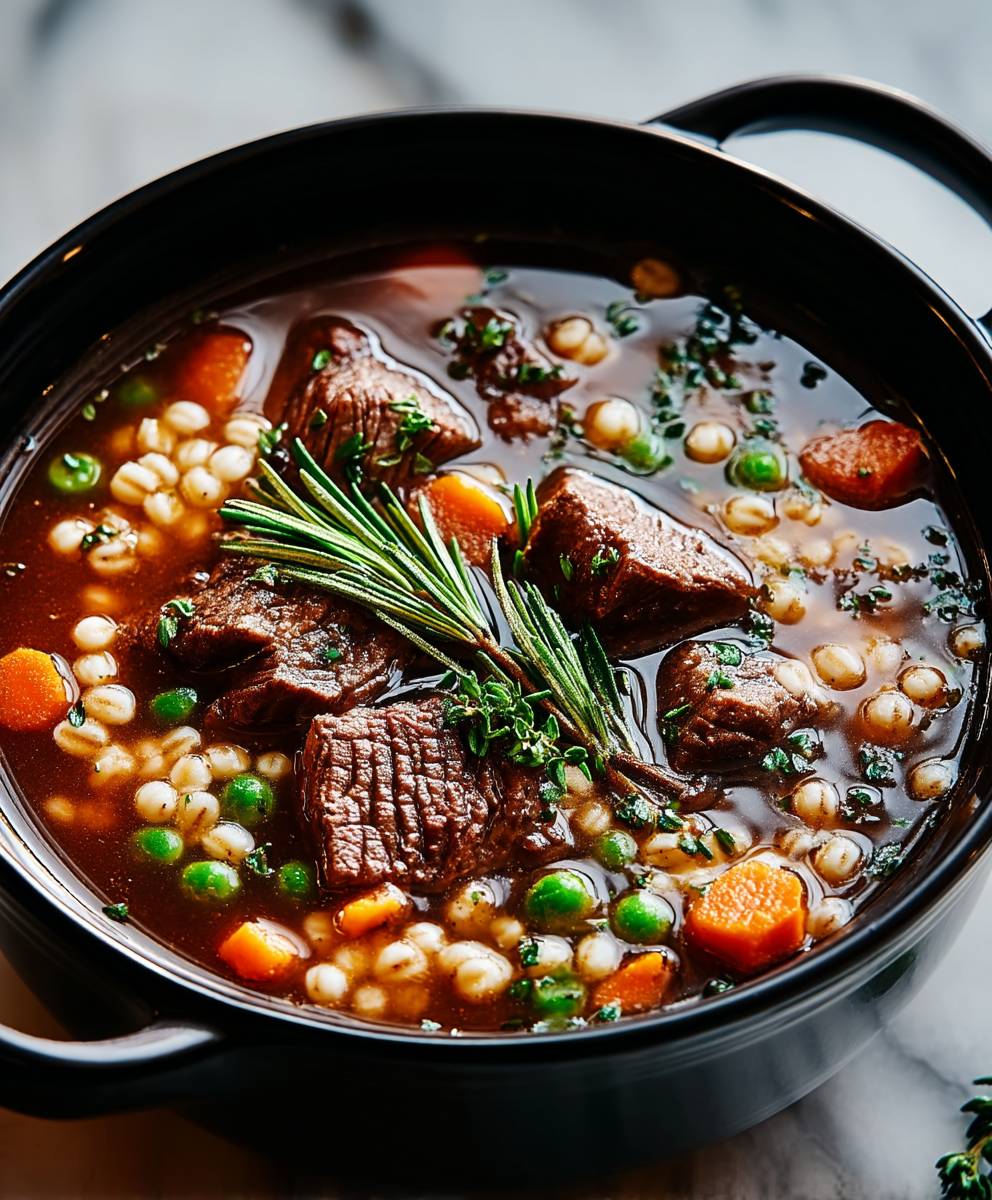 Beef Barley Soup