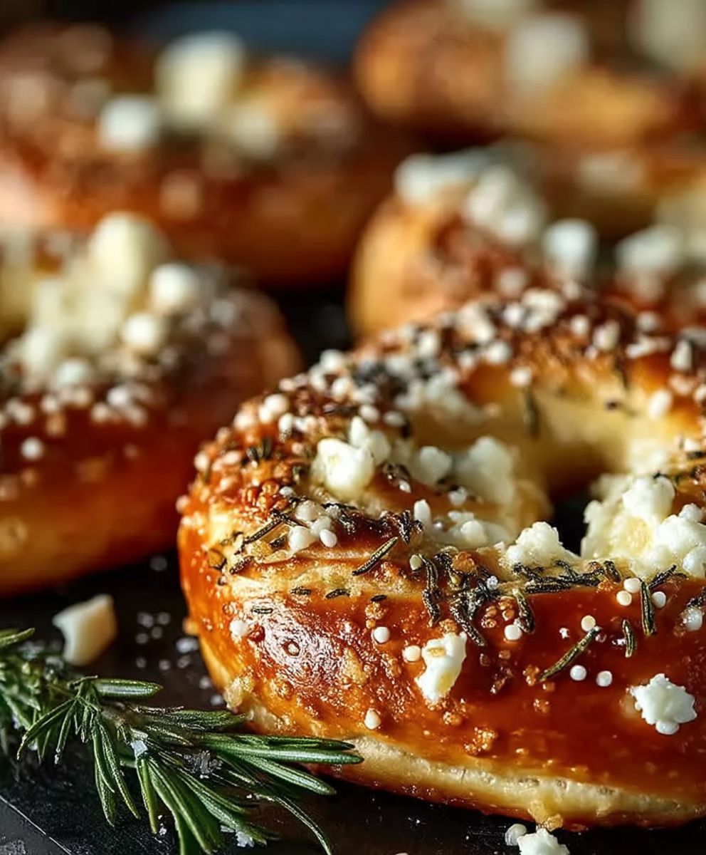 Rosemary Parmesan Pretzels