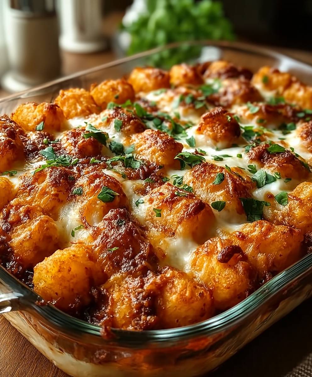 Tater Tot Fiesta Bake