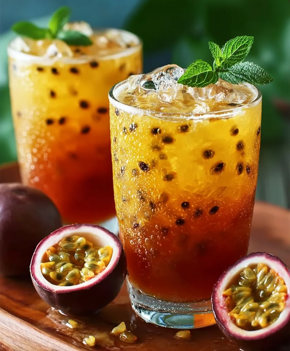 Passion Fruit Iced Tea