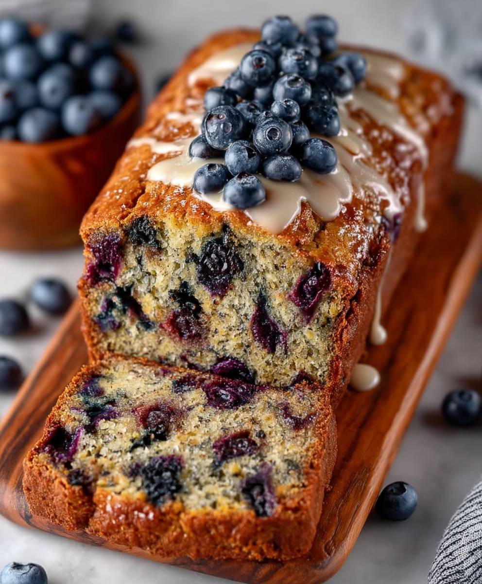Blueberry Banana Bread