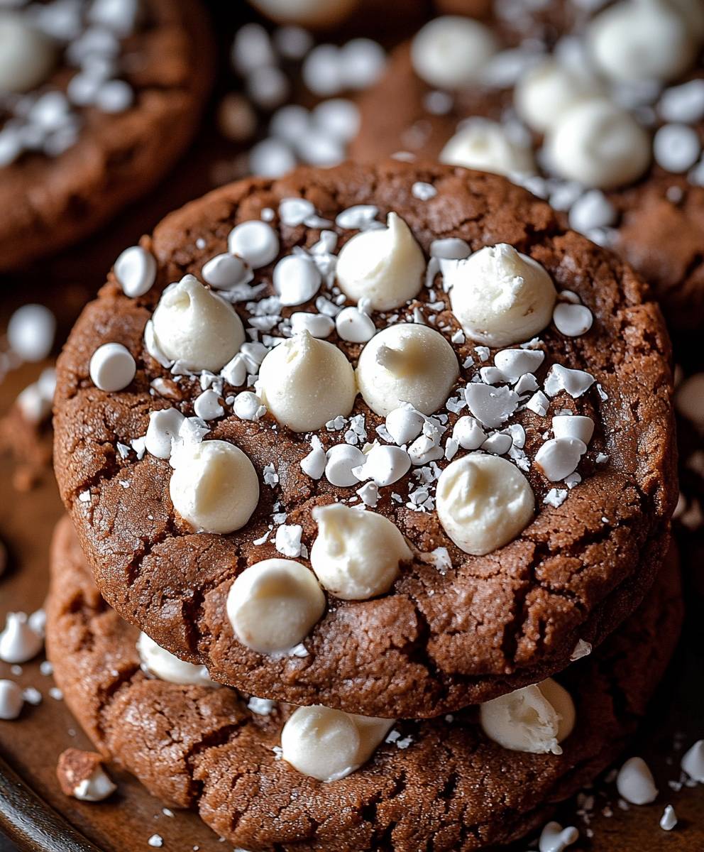 Hot chocolate cookies