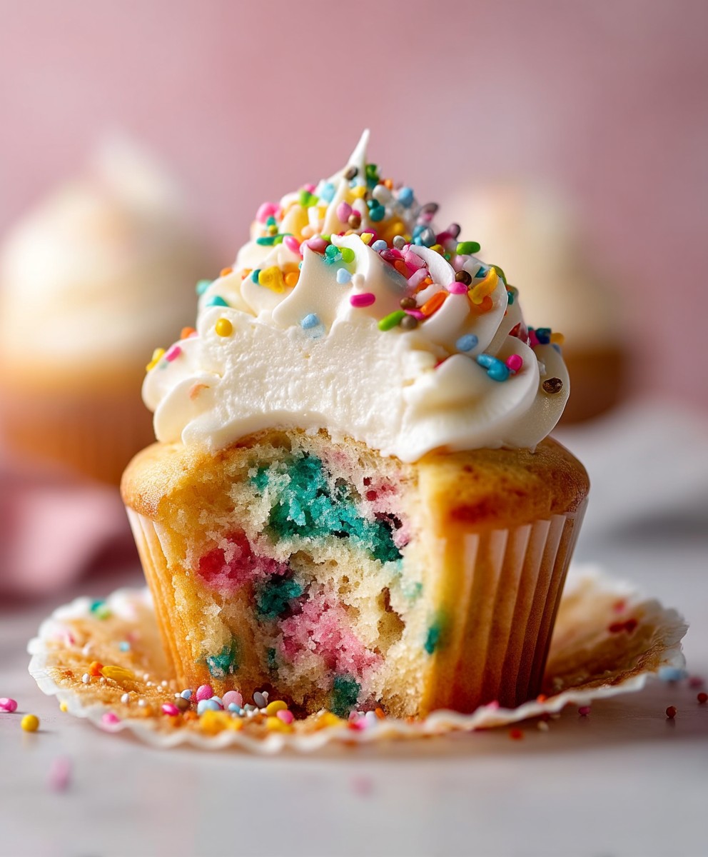 Funfetti Cupcakes Homemade