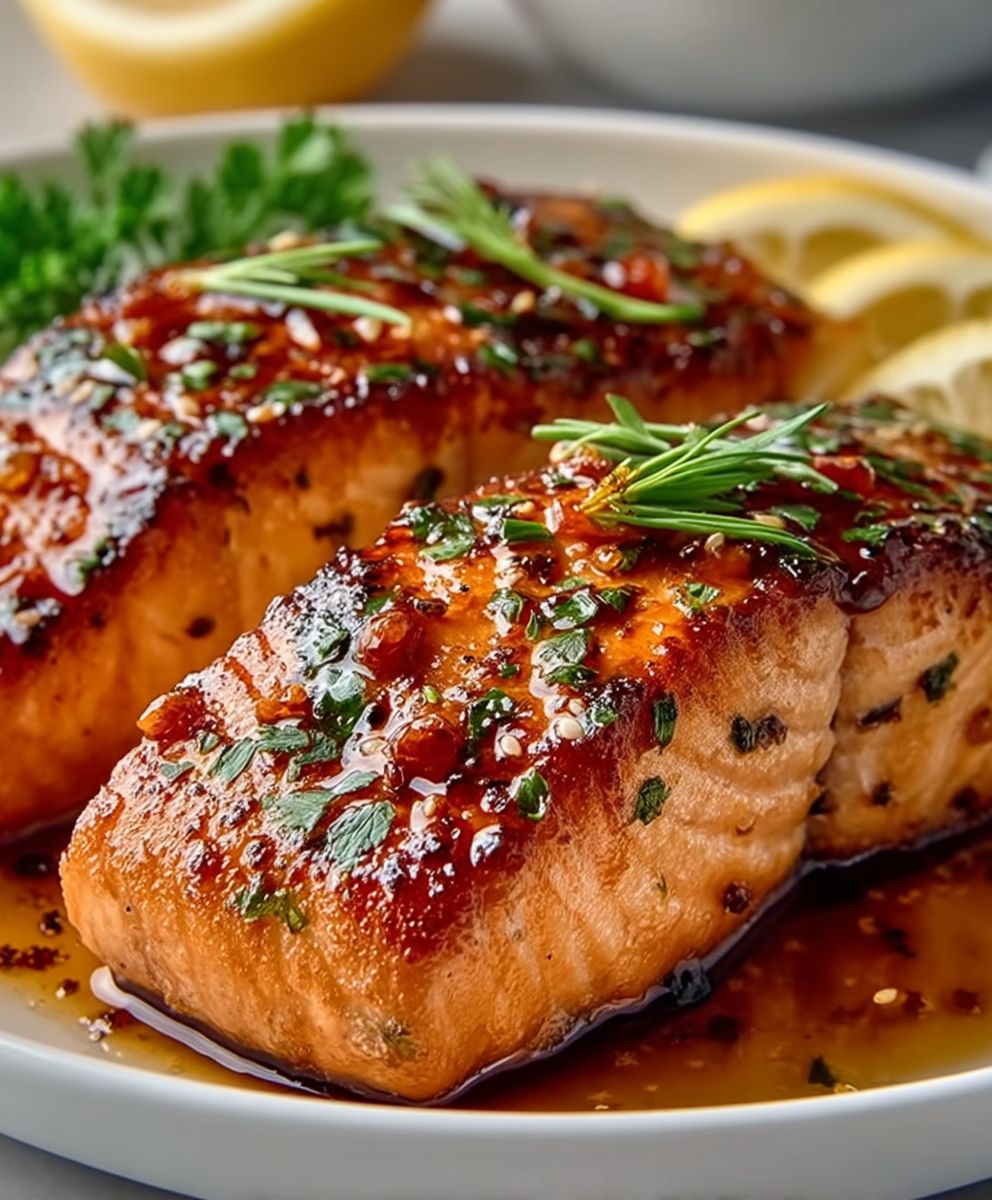 Honey Garlic Salmon