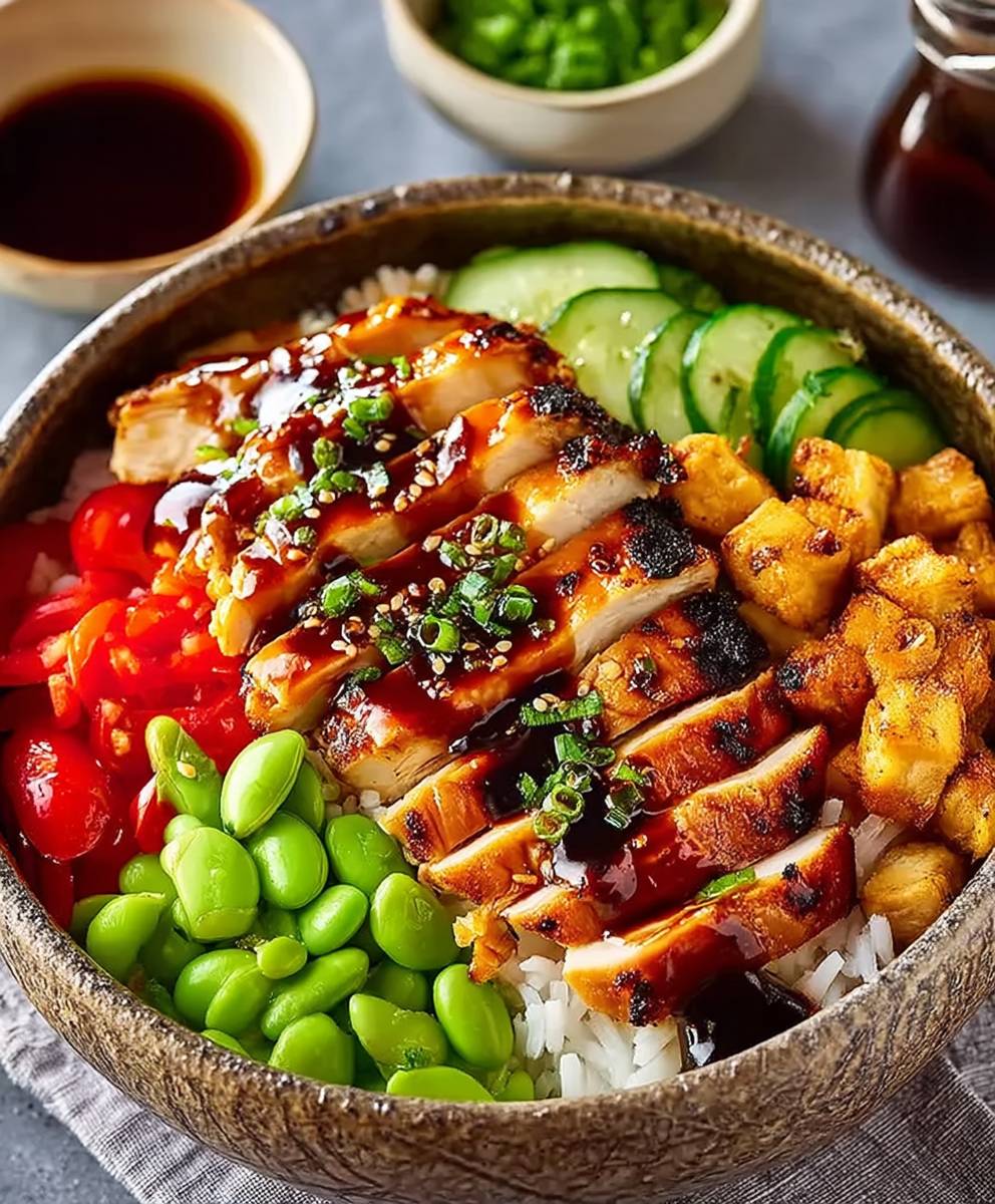 Teriyaki Chicken Rice Bowl
