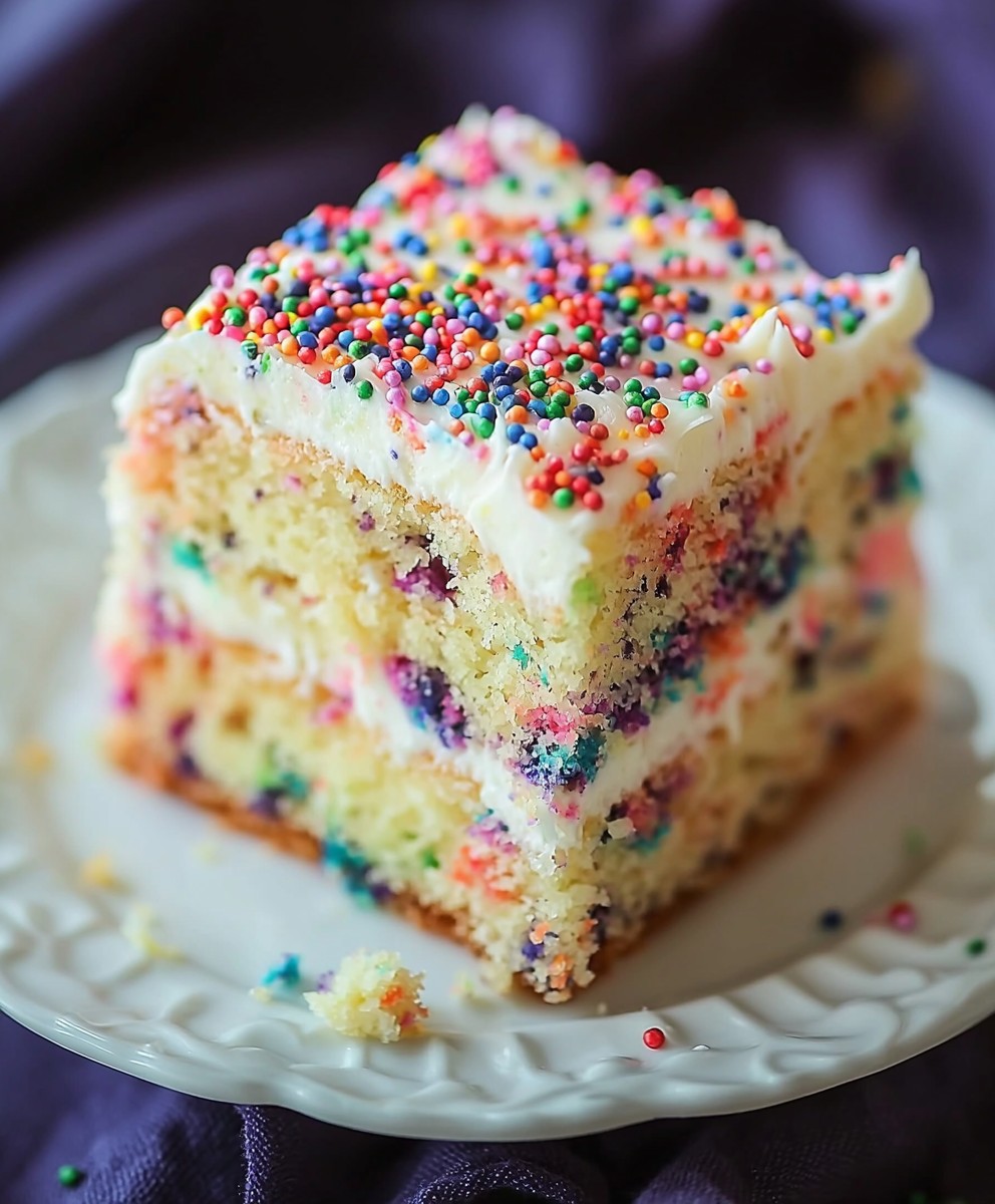 Homemade Funfetti Cake
