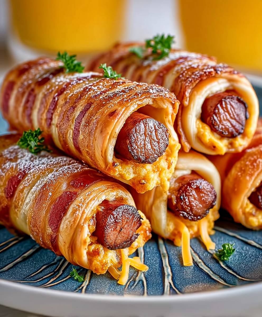 Pigs in a blanket breakfast