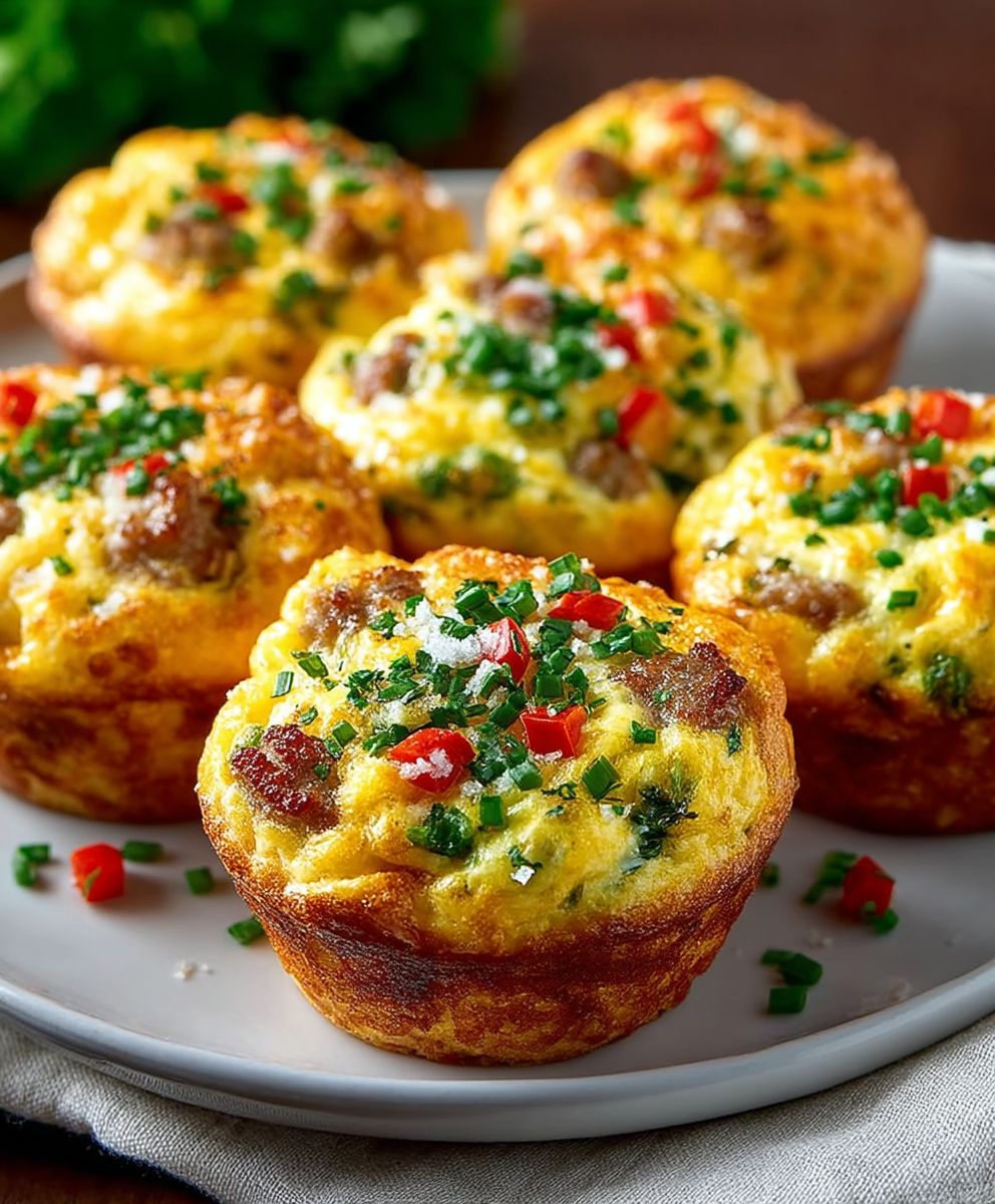 Sausage breakfast muffins