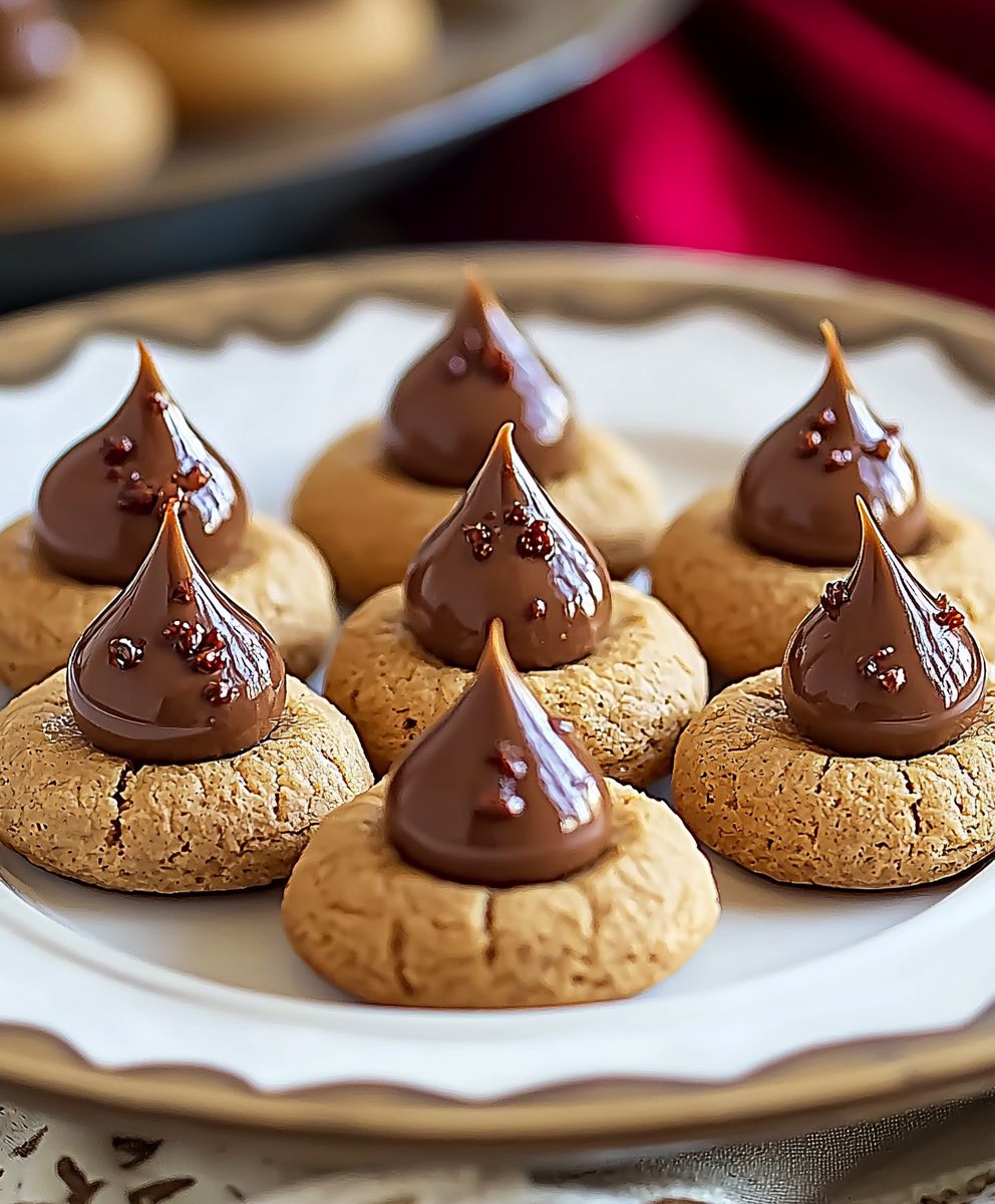 Peanut Butter Blossom Cookies