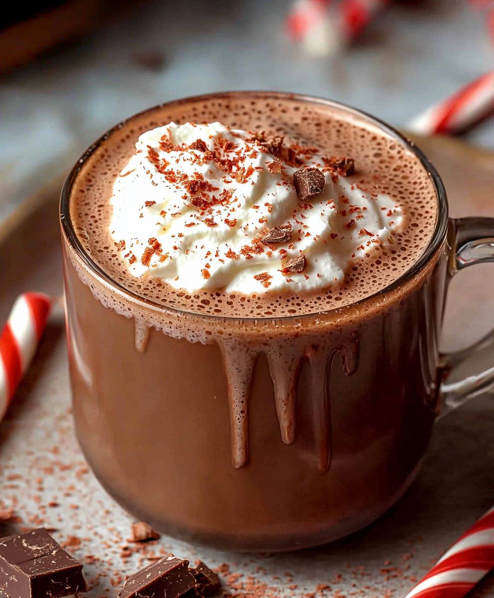 Peppermint hot cocoa