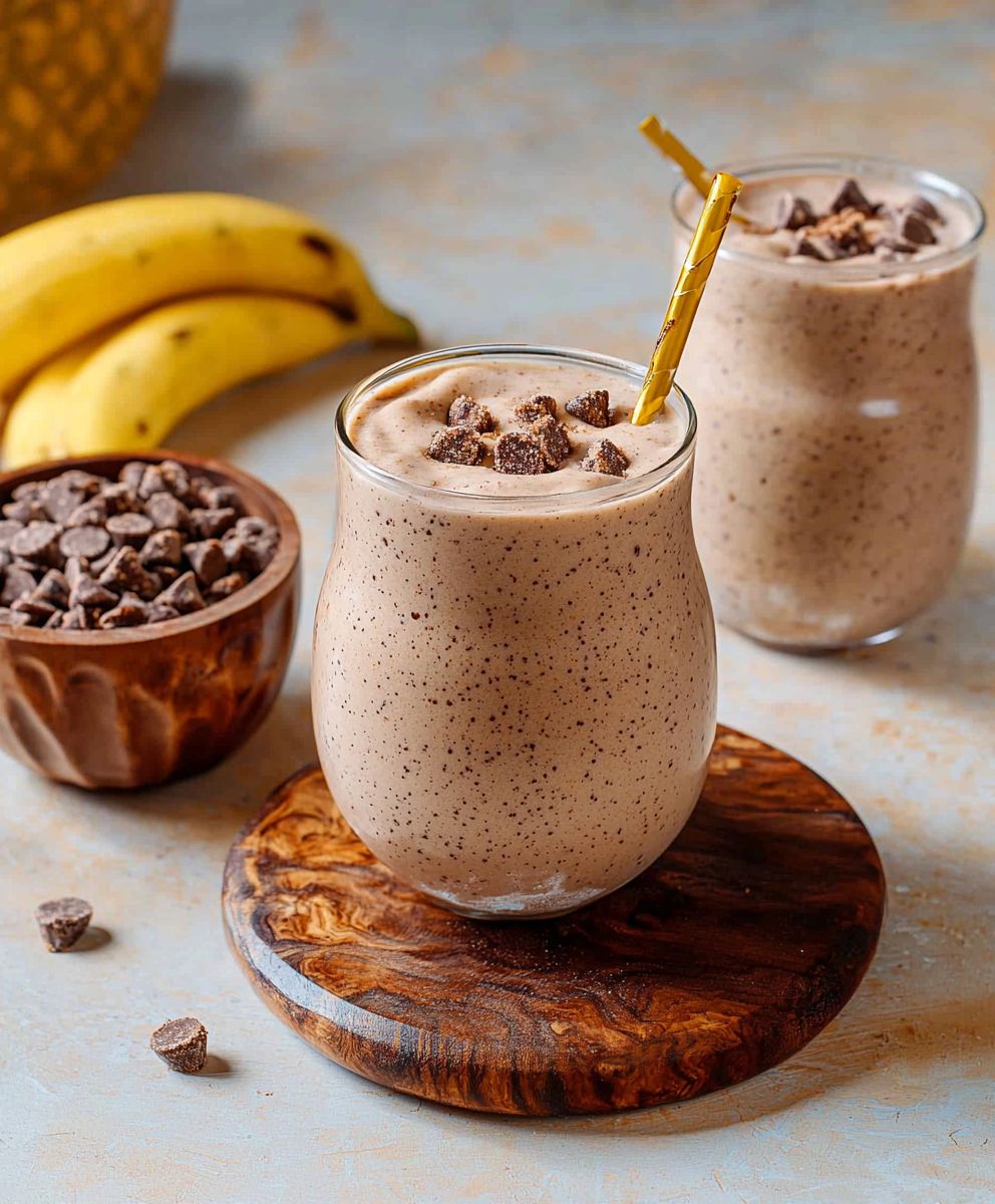 Snickerdoodle chip smoothie