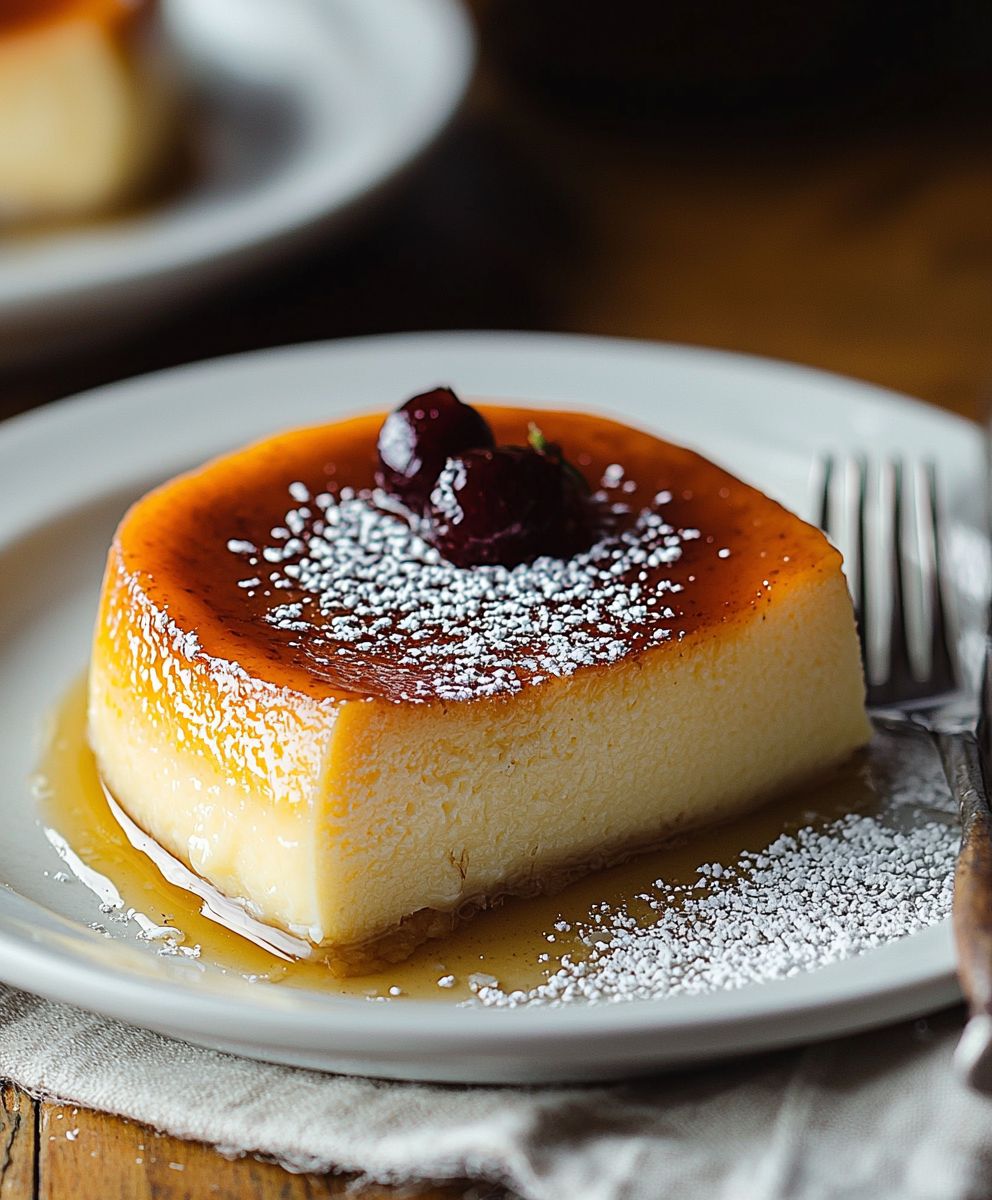 Coconut Flan Antilles