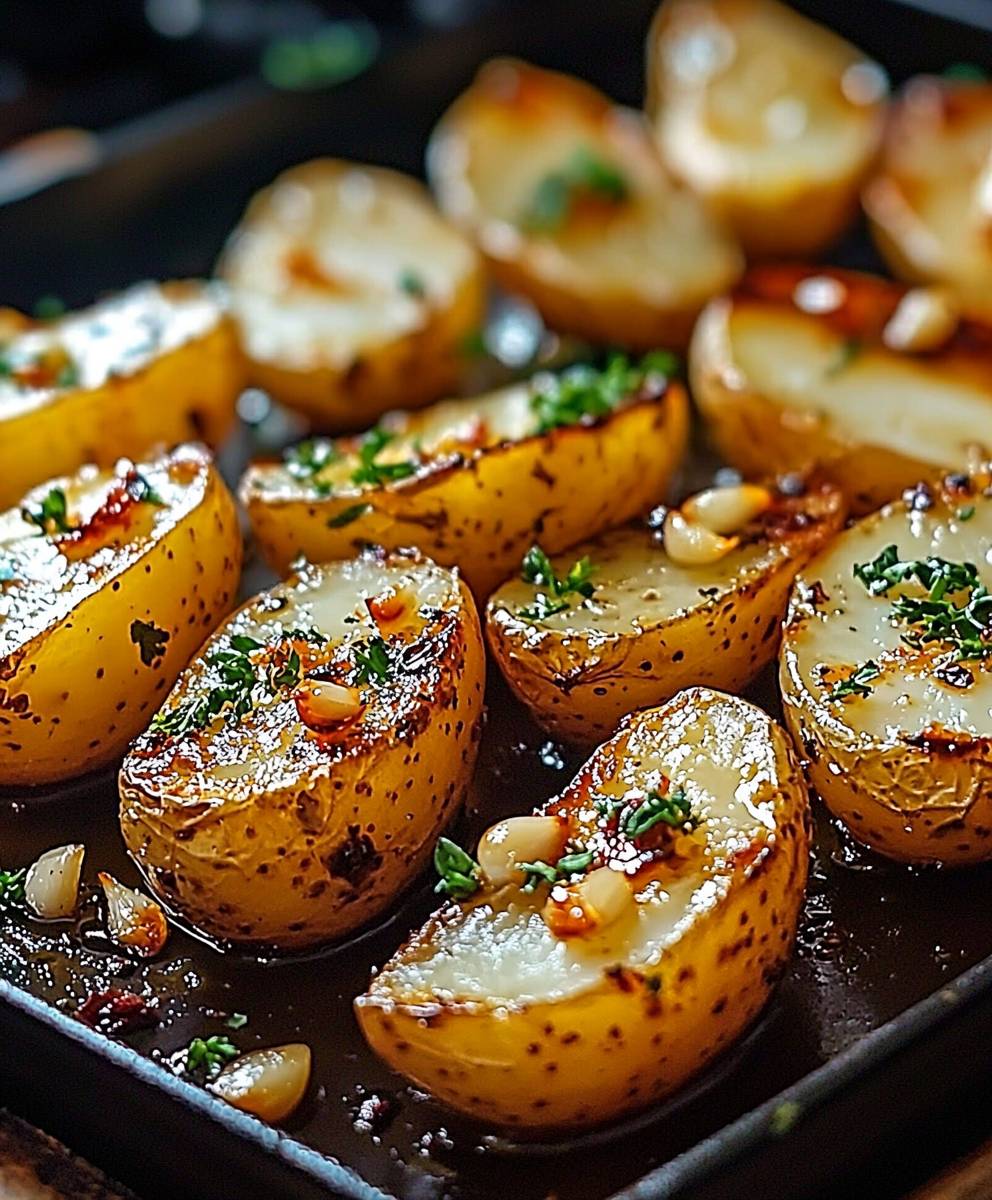 Roasted Garlic Potatoes