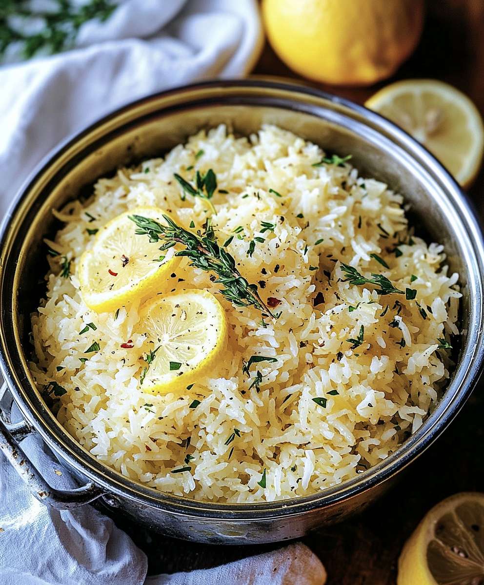 Greek Lemon Rice