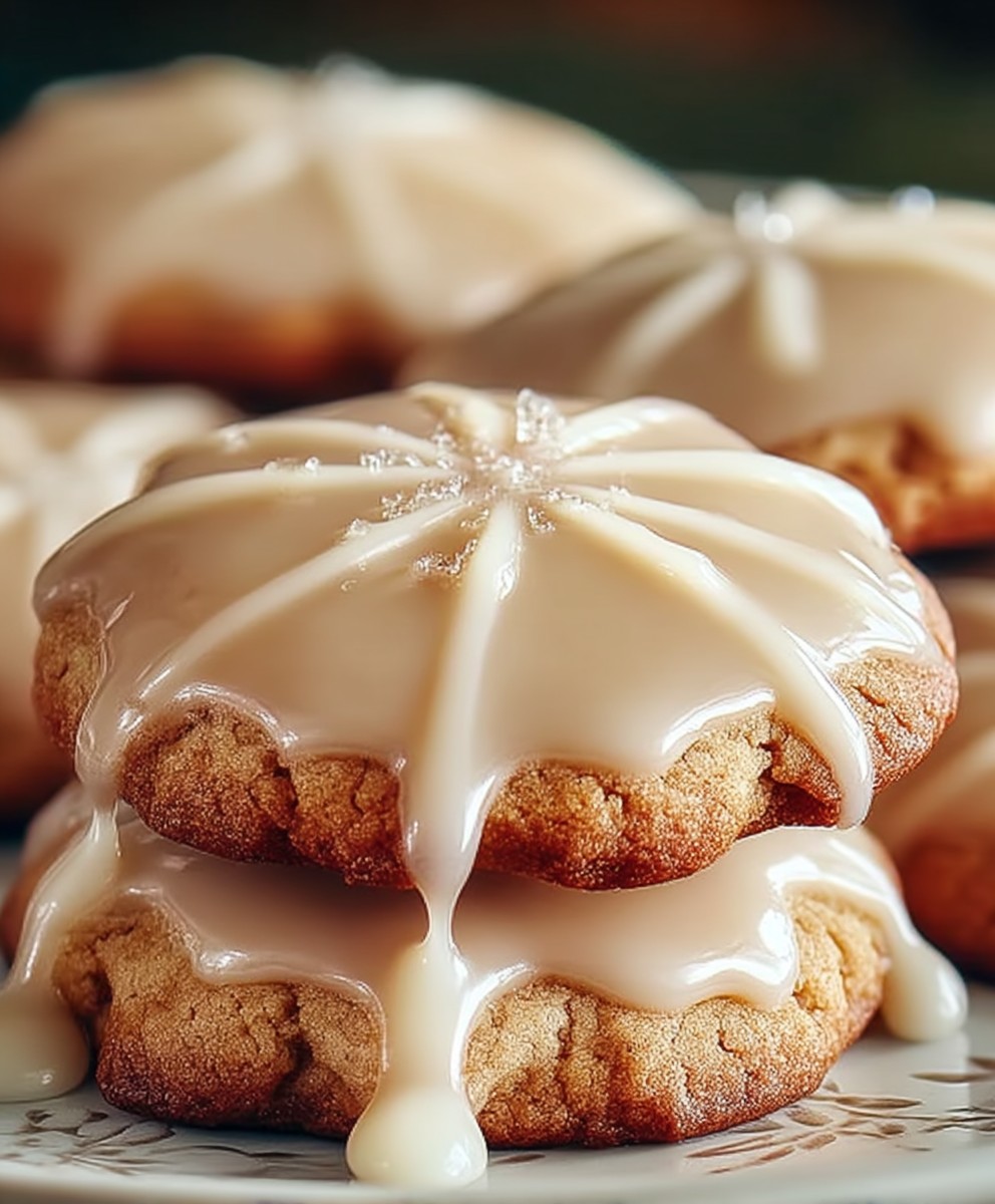 Maple cookies icing